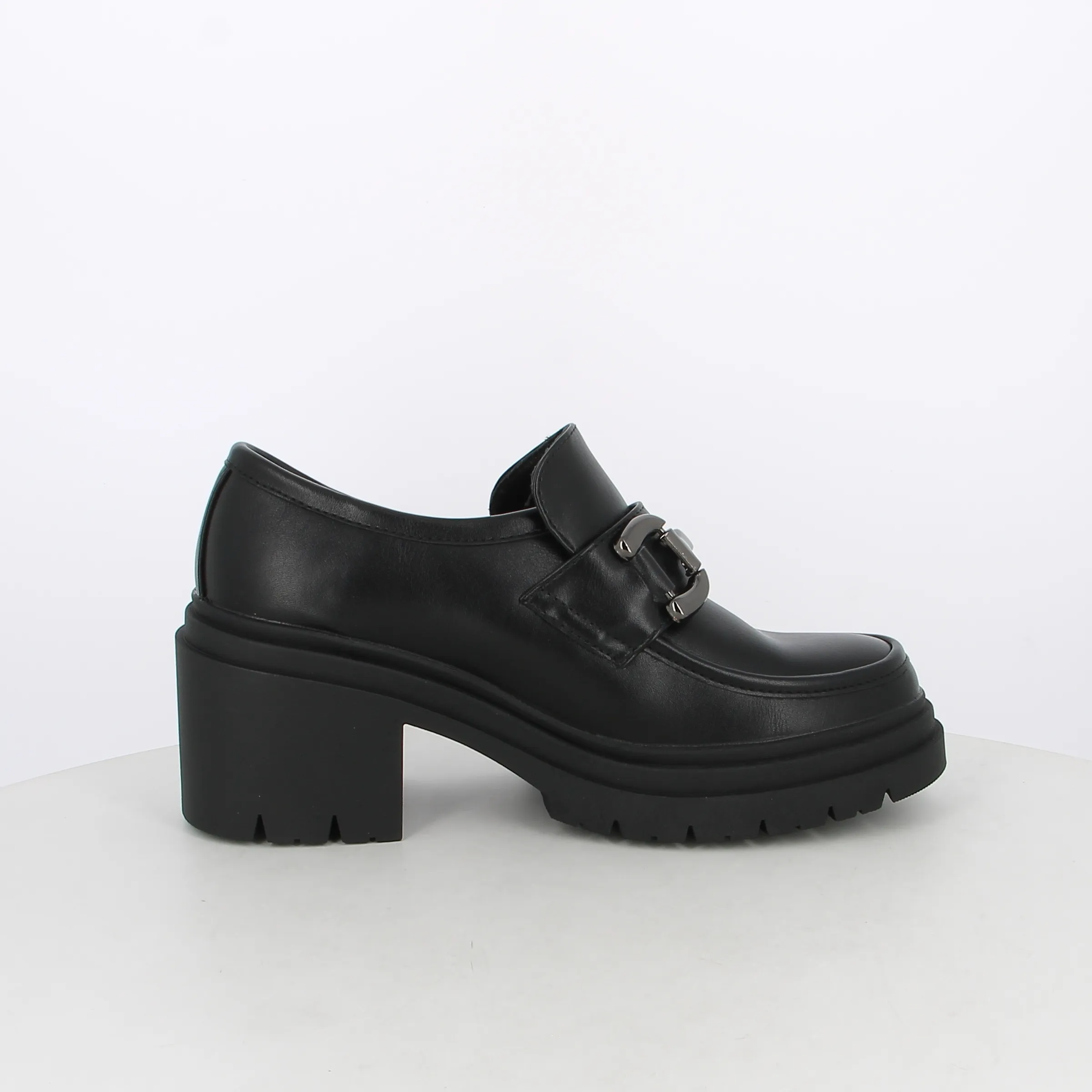 Clyò Women's Loafers with Heel and Accessory