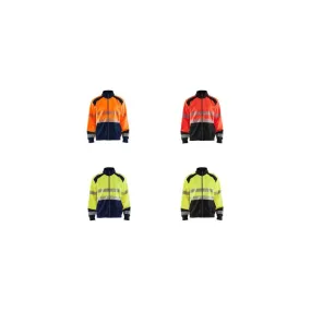Blaklader High Visibility Full-Zip Work Sweatshirt