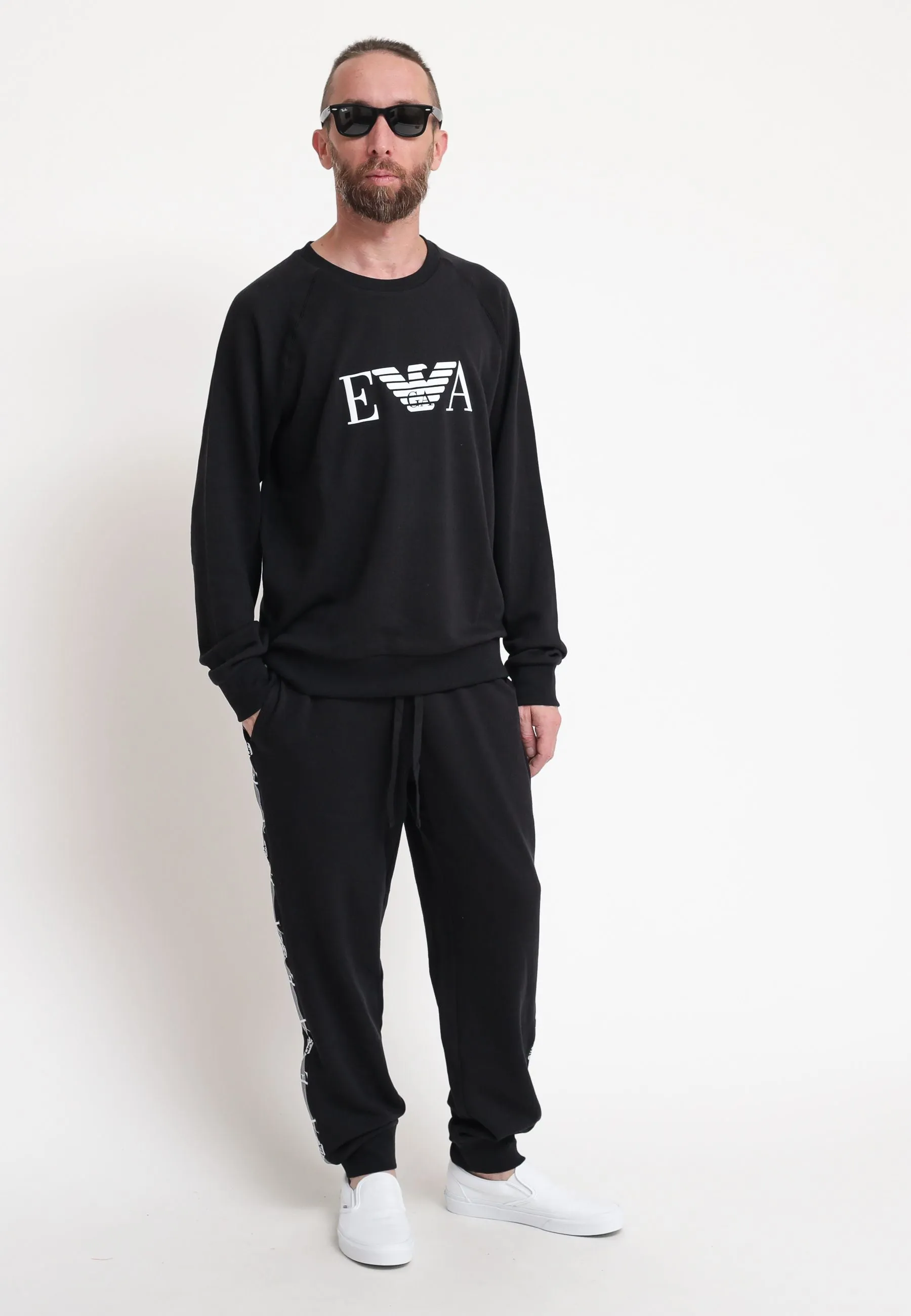 Black Lounge Sweatshirt
