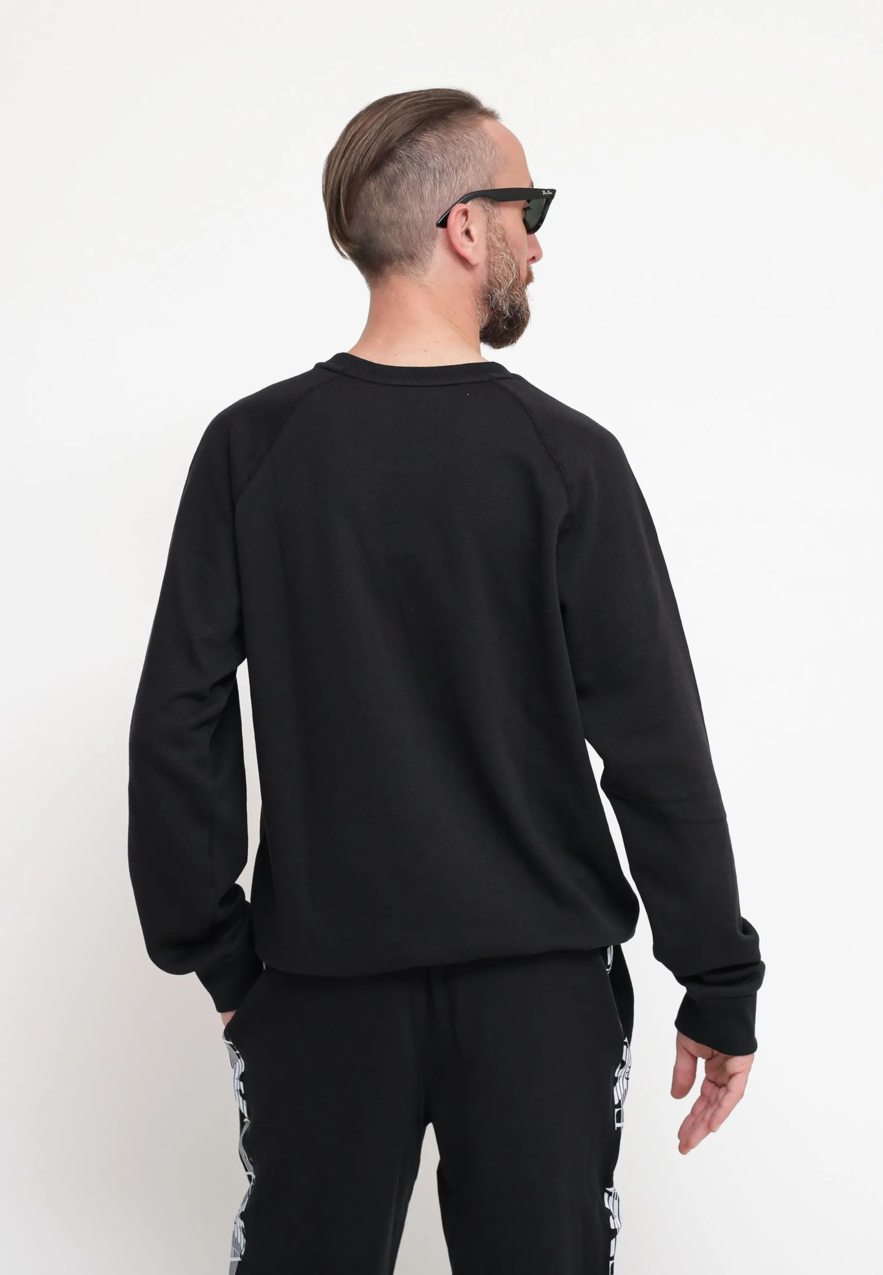 Black Lounge Sweatshirt