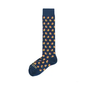 Men's Long Socks with Duck Print