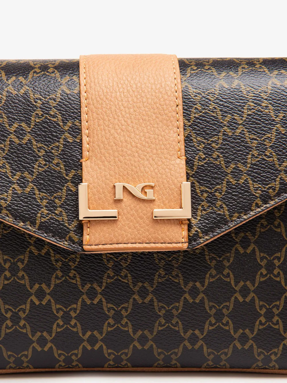 Nero Giardini Women's Crossbody Bag - Dark Brown I443830D Model