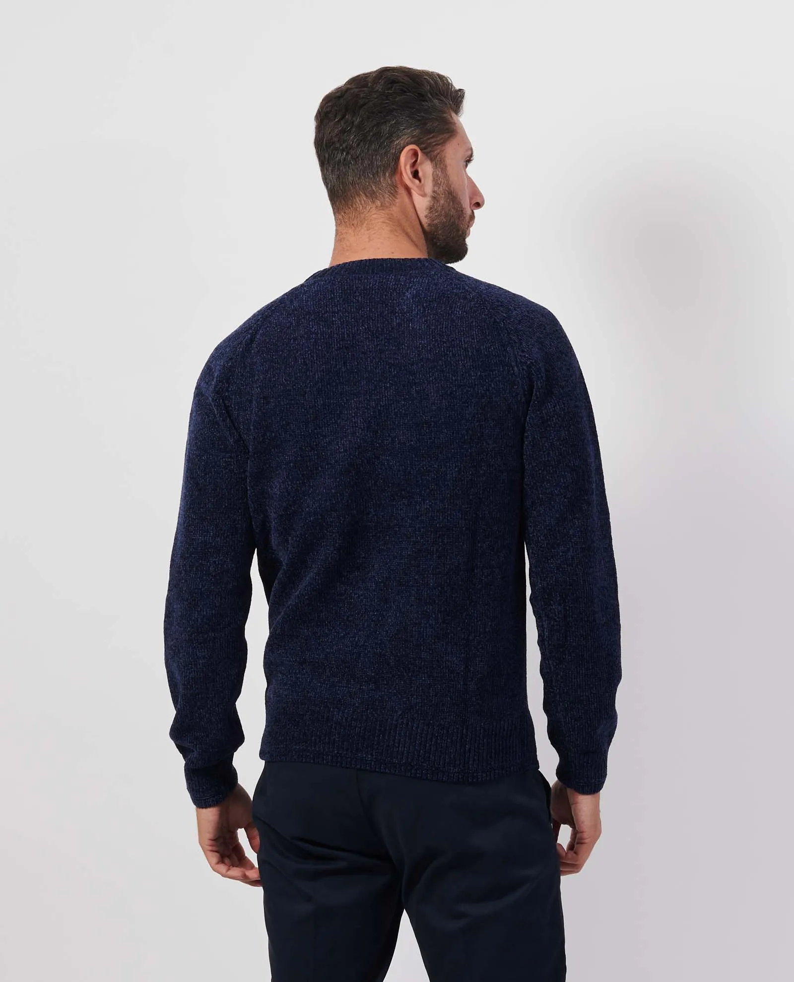 SETTE/MEZZO      Maglione uomo Settemezzo a costine