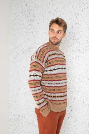 Woolrich Men's Fair Isle Crewneck Sweater
