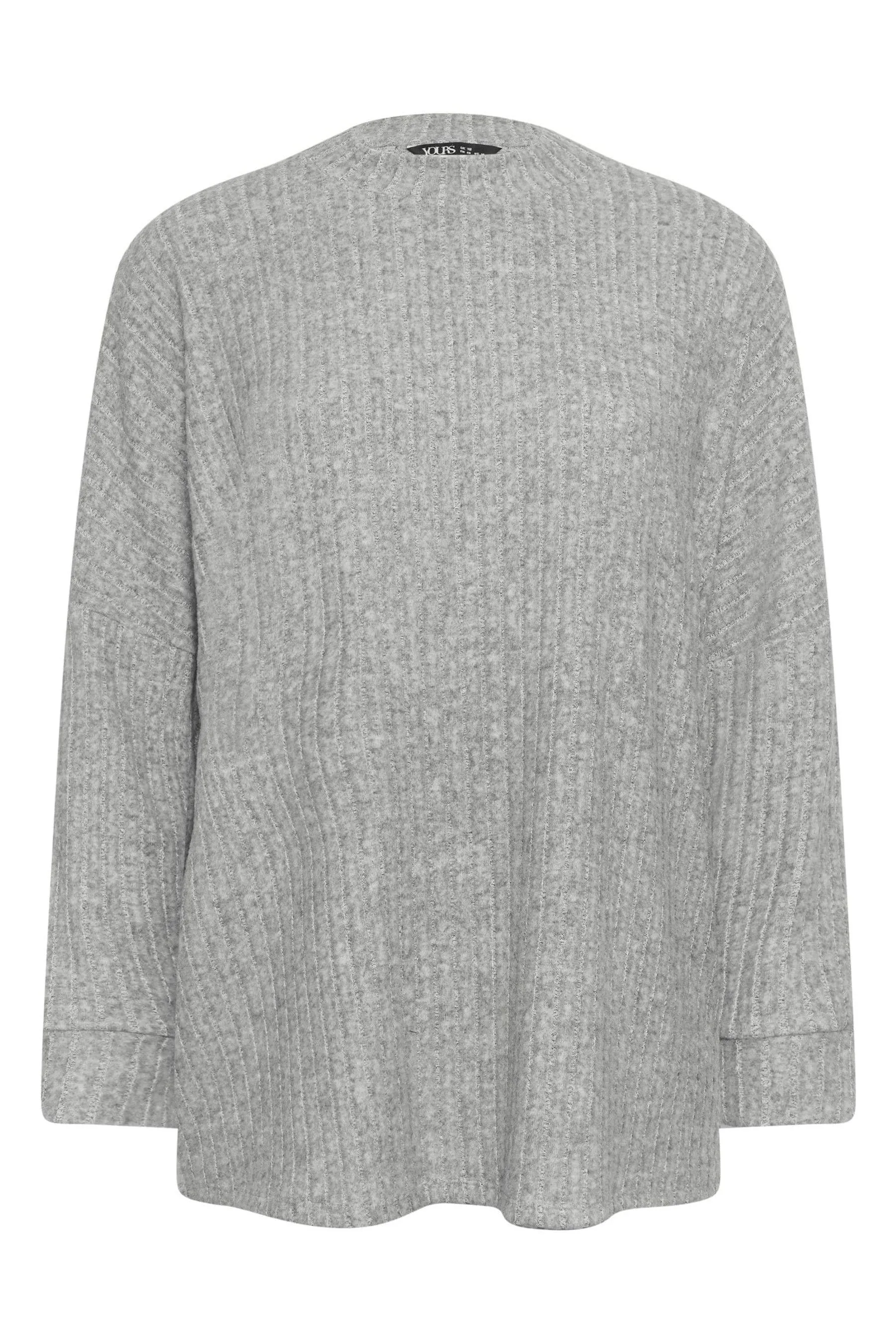 Yours Curve Ribbed Soft Touch Sweater